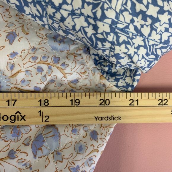 Billabong Perfect Match Quilted Jacket Button Belt Cottagecore Romantic Prairie‎ - Picture 12 of 15